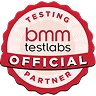 Official BMM Testlabs certification badge for SA Gaming: confirms testing, compliance, and quality as a live casino provider